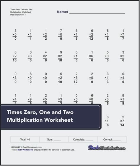 math aid worksheets